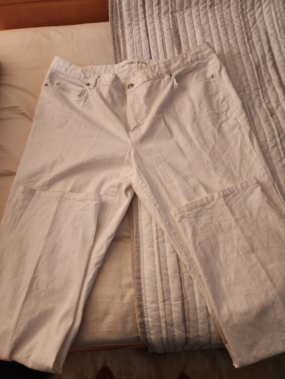 Michael Kors Cream-White Jeans